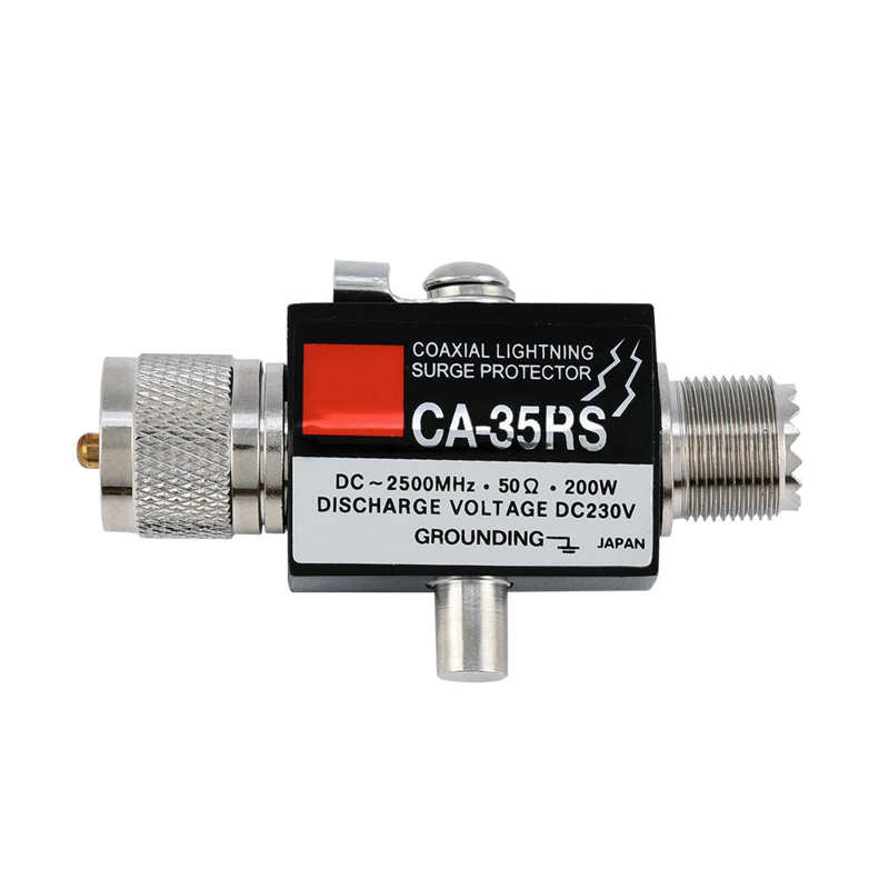 CA-35RS Coaxial Lightning Surge Protector Arrester Male to Female UHF connector 0-3000MHz